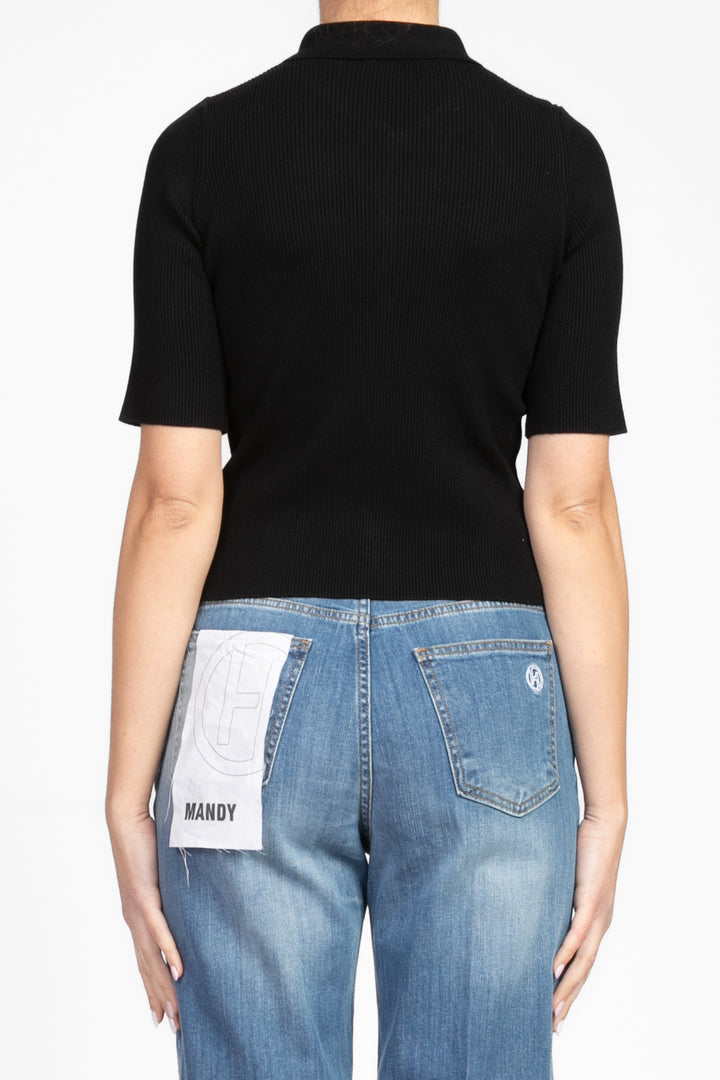 Vicolo - Maglia polo a costine Art. 22090D