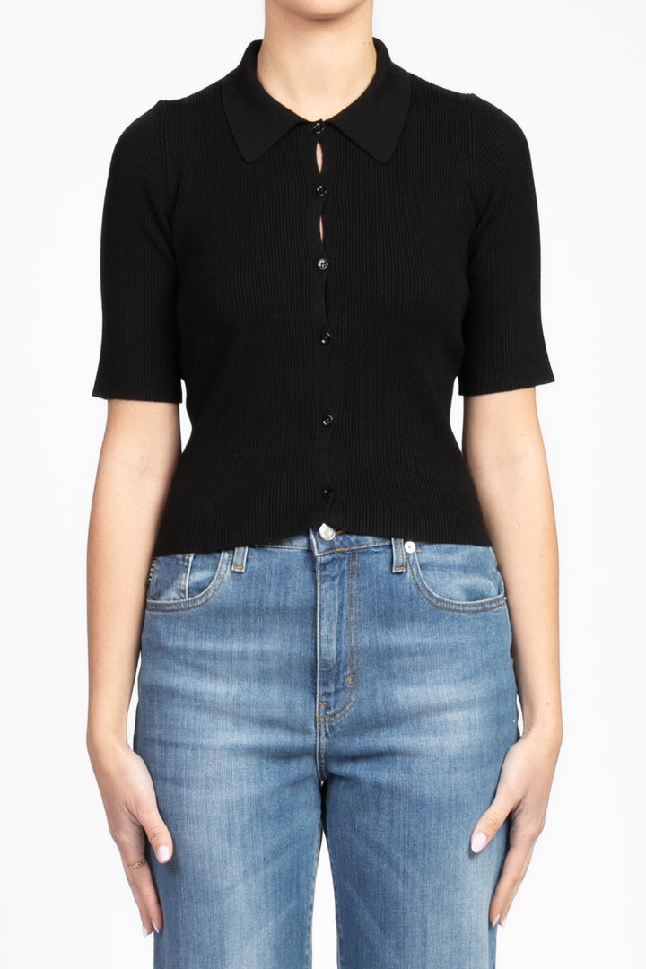 Vicolo - Maglia polo a costine Art. 22090D
