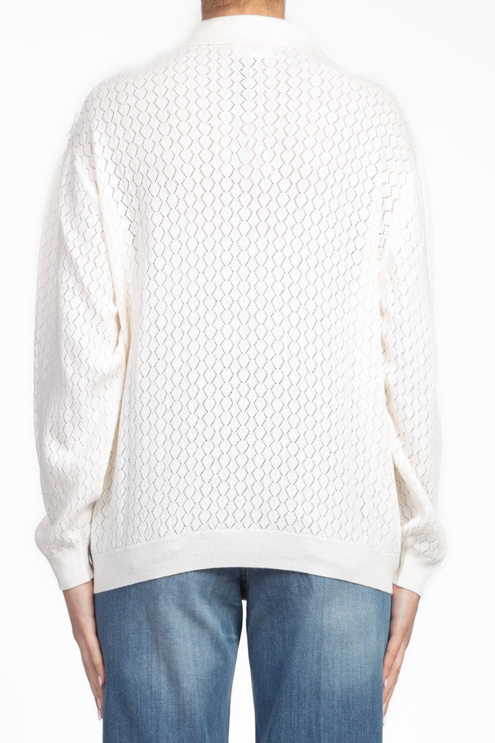 Vicolo - Maglia polo bottone gioiello Art. 22084D