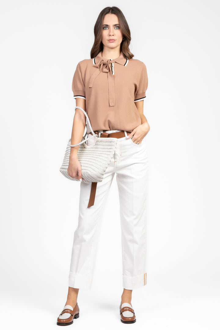 Vicolo - Maglia polo con colletto Art. 22070D