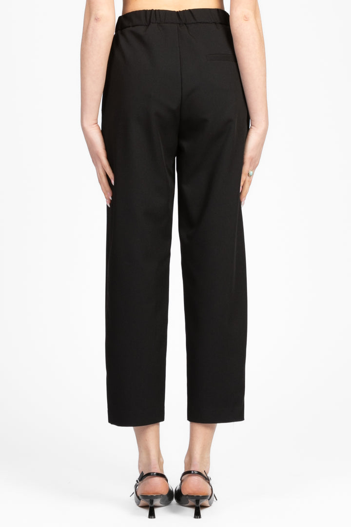 Vicolo - Pantalone carrot con elastico Art. TD0435