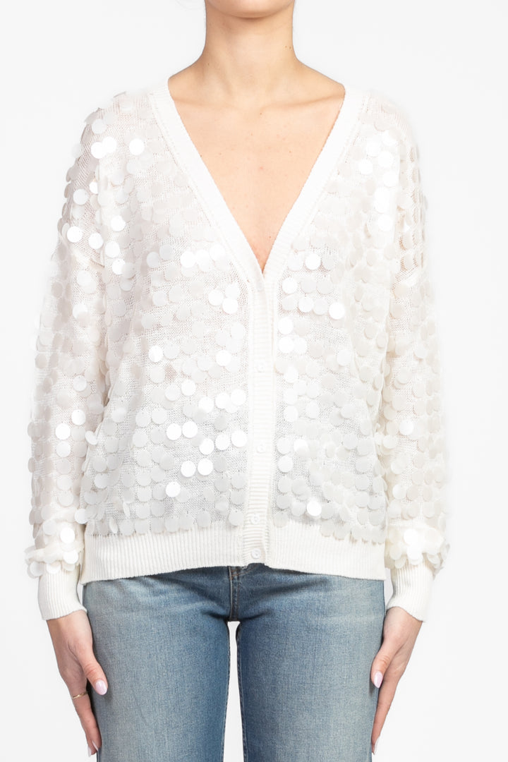 Vicolo - Cardigan con paillettes Art. 77004D