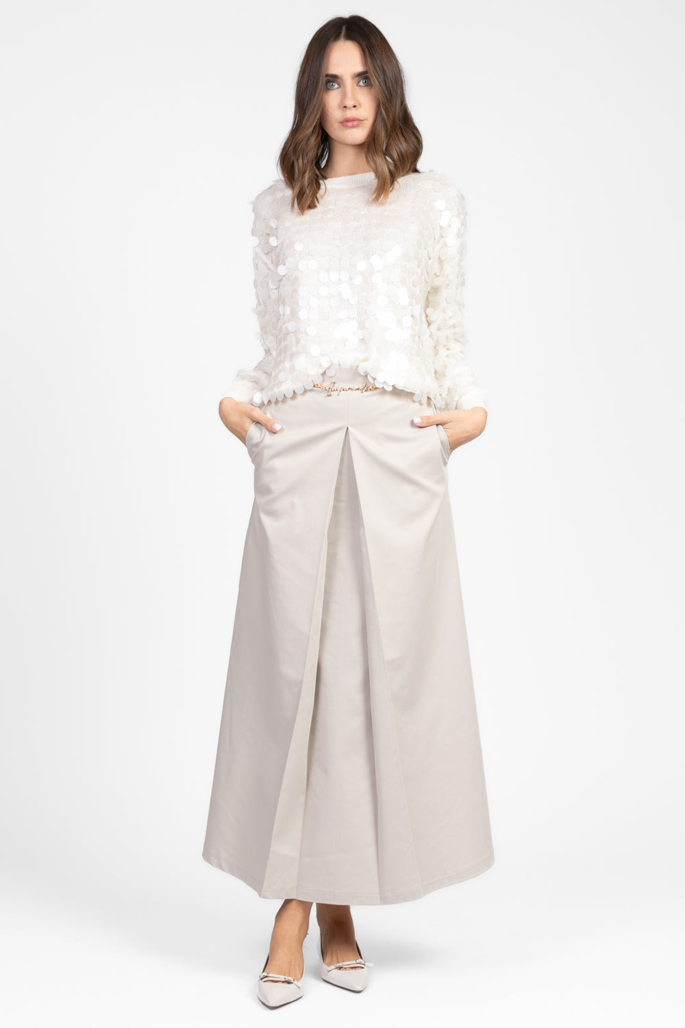 Vicolo - Maglia con paillettes Art. 77003D