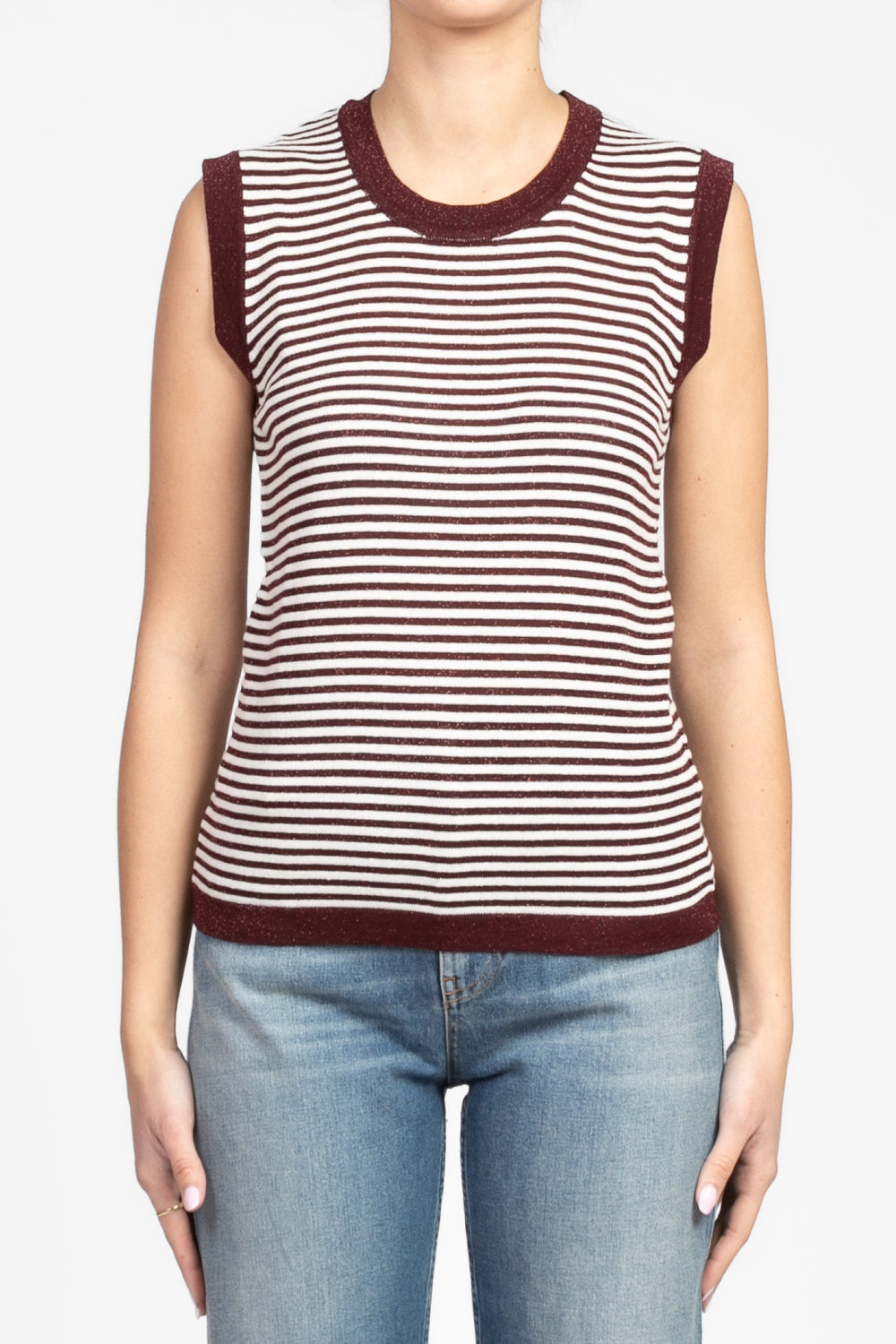 Tensione In - Canotta a righe lurex Art. E-25283