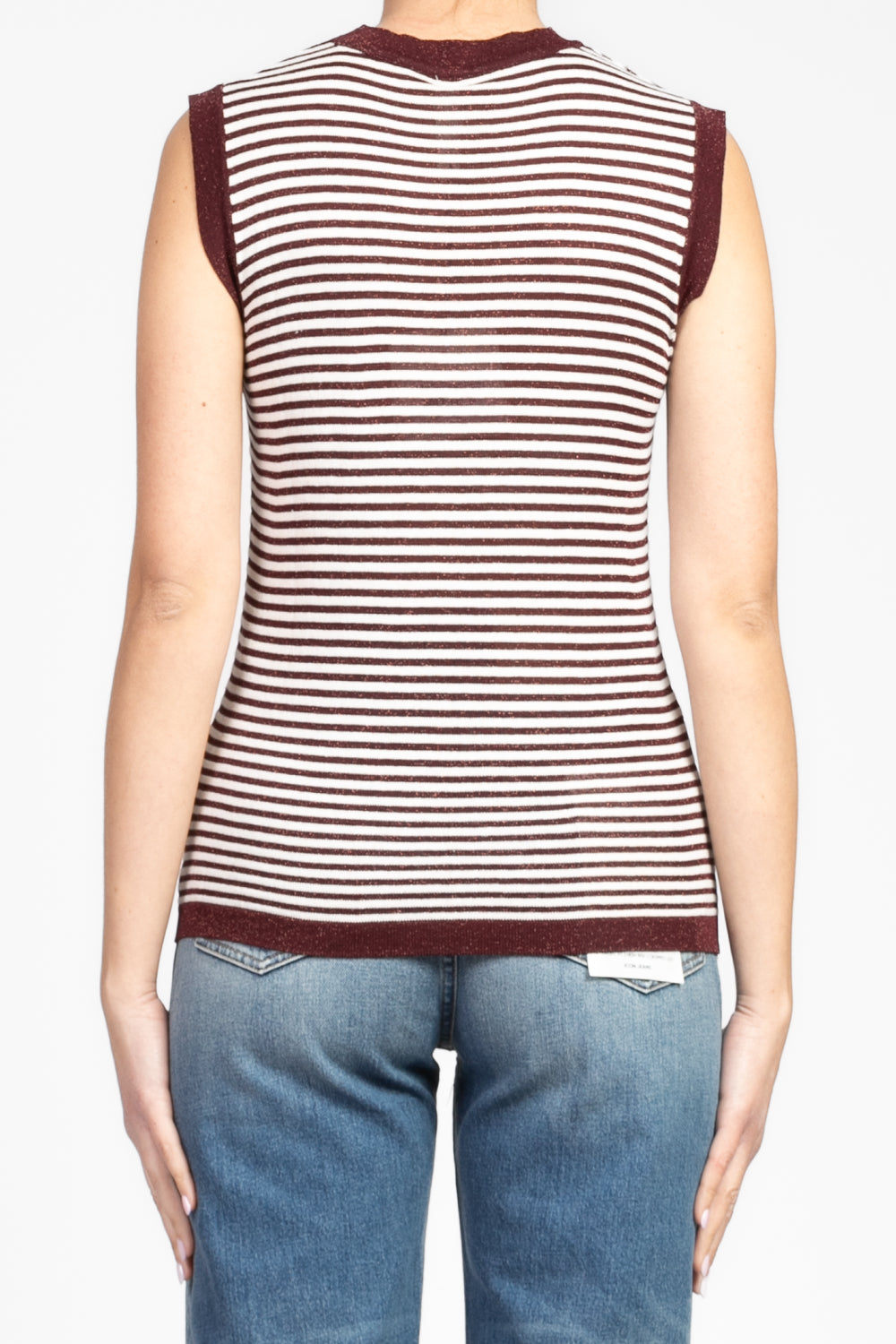 Tensione In - Canotta a righe lurex Art. E-25283