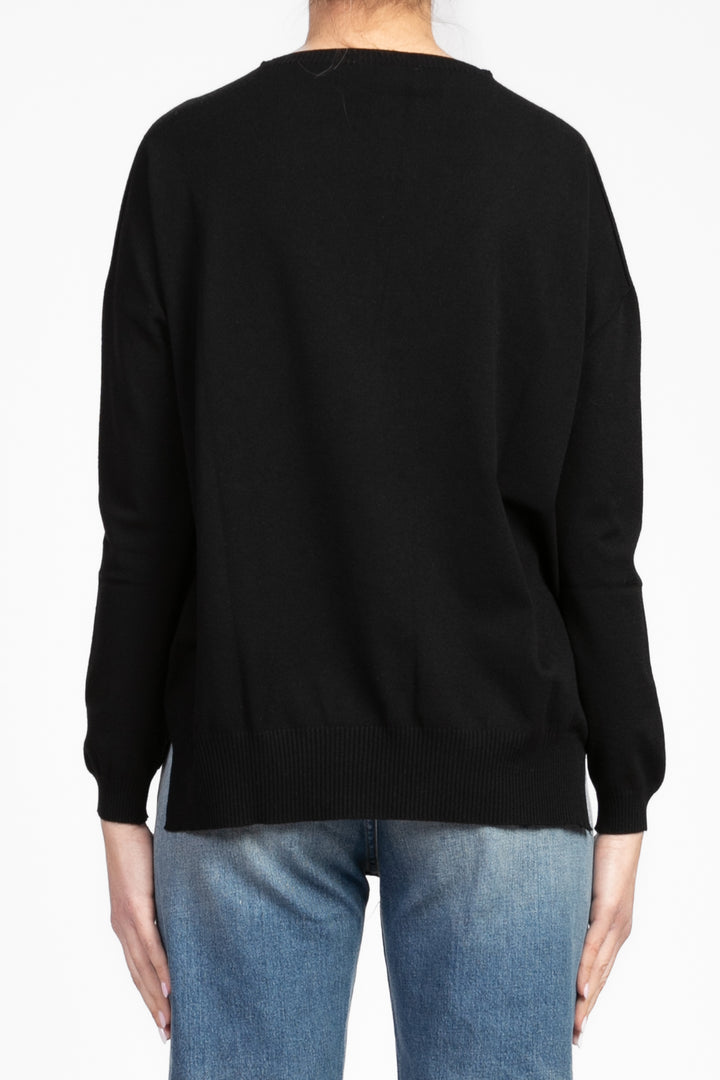 Vicolo - Maglia over girocollo Art. 22062D