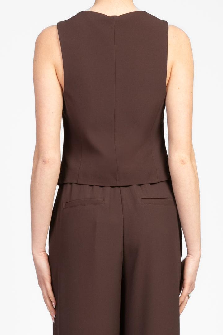 Tensione In - Completo gilet e pantalone in crepe Art. 25C6519