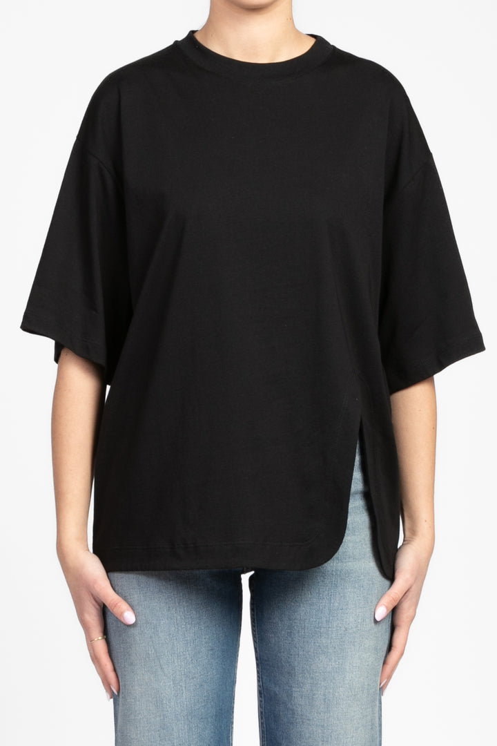 Vicolo - T-shirt over con spacco frontale Art. UD0035
