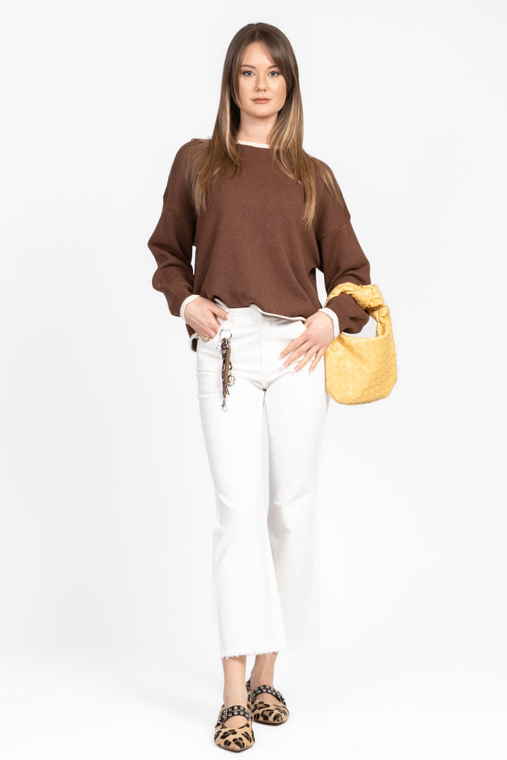 Tensione In - Maglia profilo contrasto Art. 15291