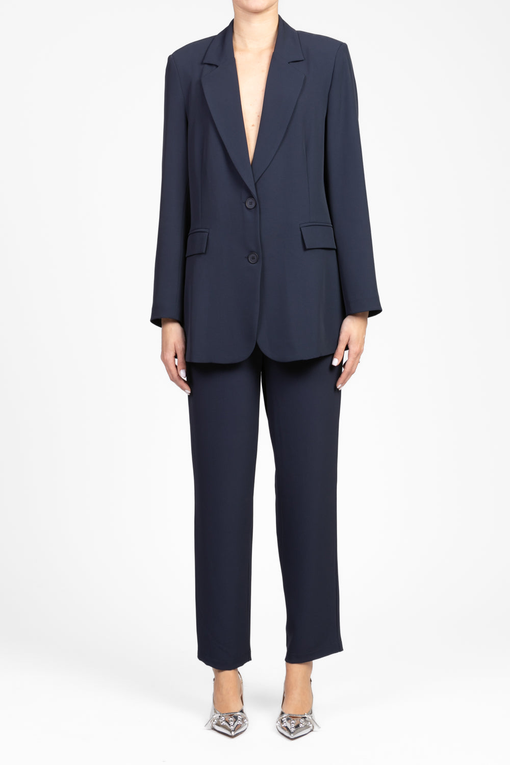 Tensione In - Completo giacca e pantalone in crepe Art. 25C7091