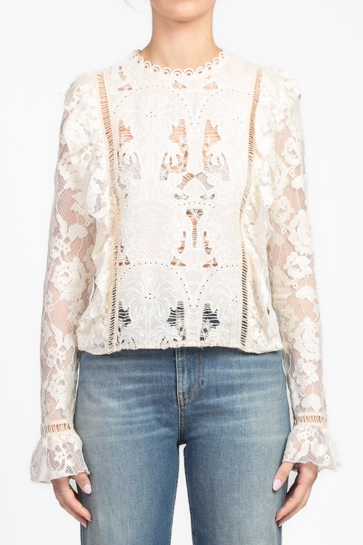 Tensione In - Blusa pizzo Art. EP392