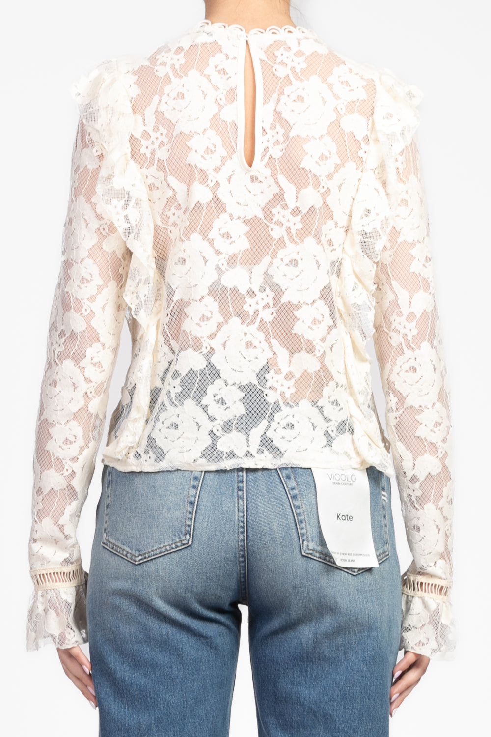 Tensione In - Blusa pizzo Art. EP392
