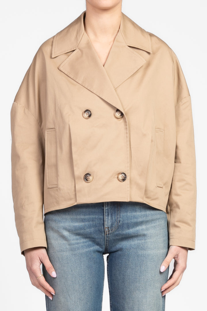 Tensione In - Trench corto con arricciatura Art. 224091/2