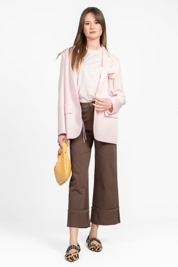 Tensione In - Pantalone risvolto con charms Art. PA5211/GAD