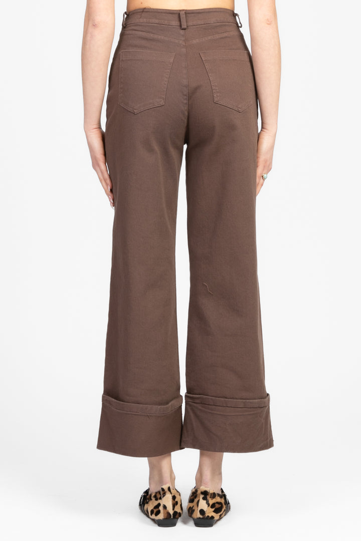 Tensione In - Pantalone risvolto con charms Art. PA5211/GAD