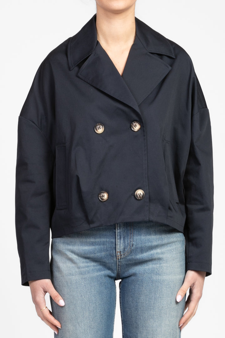 Tensione In - Trench corto con arricciatura Art. 224091/2