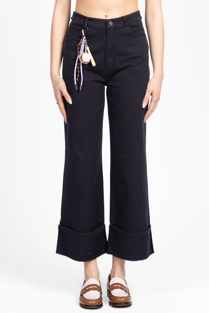 Tensione In - Pantalone risvolto con charms Art. PA5211/GAD
