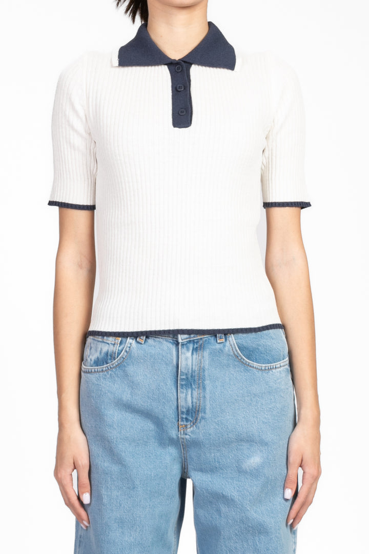 Have One - Maglia polo mezza manica a coste Art. MFP-N113