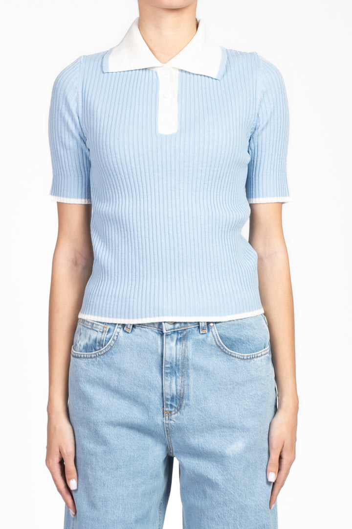 Have One - Maglia polo mezza manica a coste Art. MFP-N113
