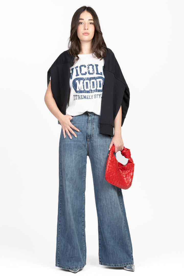 Vicolo - T-shirt stampa "Vicolo Mood" Art. RD0642