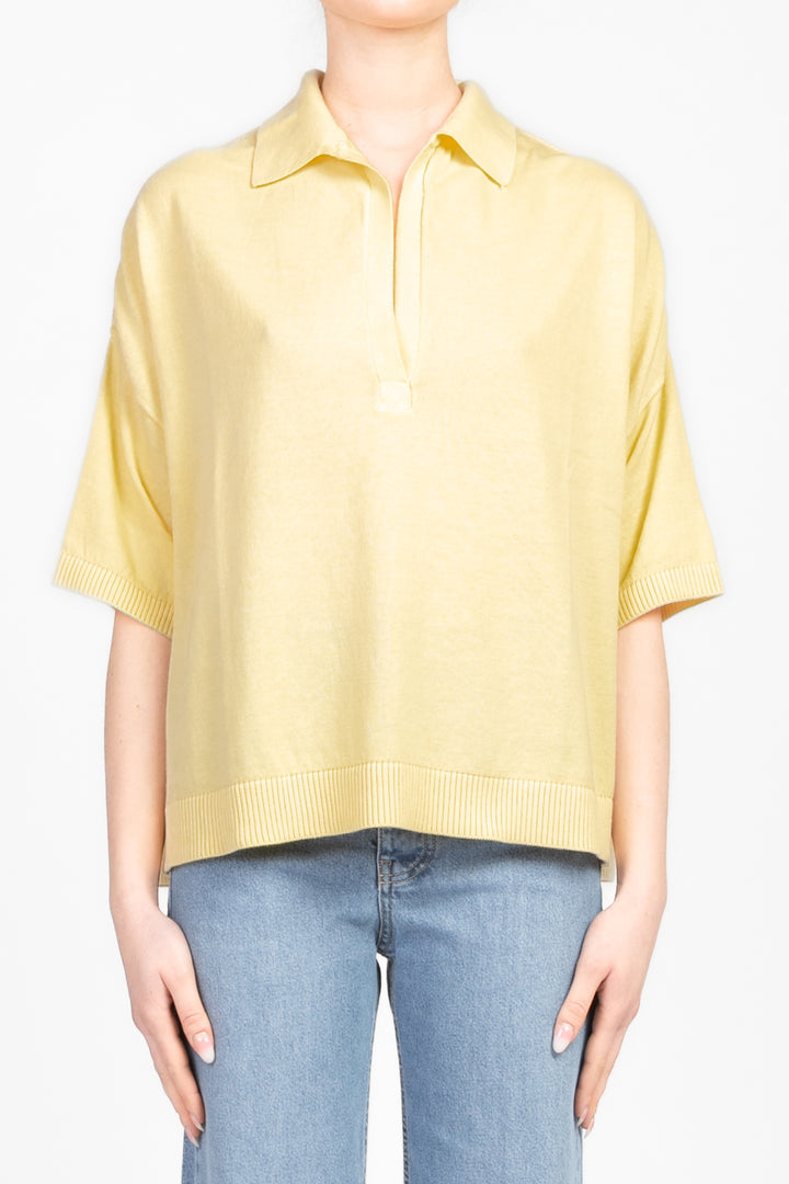 Vicolo - Maglia polo over manica corta Art. 22060D