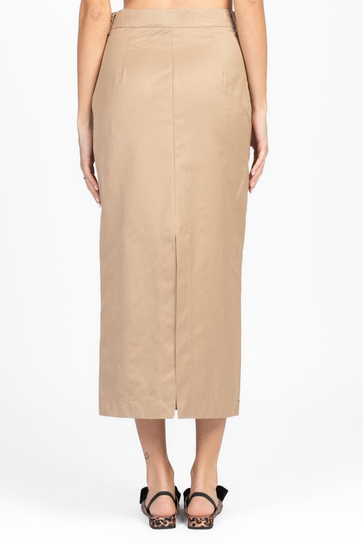 Vicolo - Gonna midi con bottoni laterali Art. TD0149