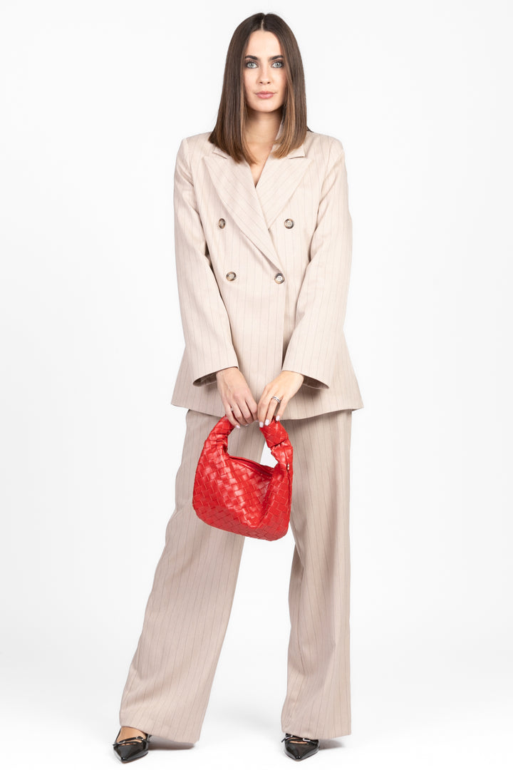 Dixie - Completo giacca doppiopetto e pantalone gessato Art. J845W014/P845W081