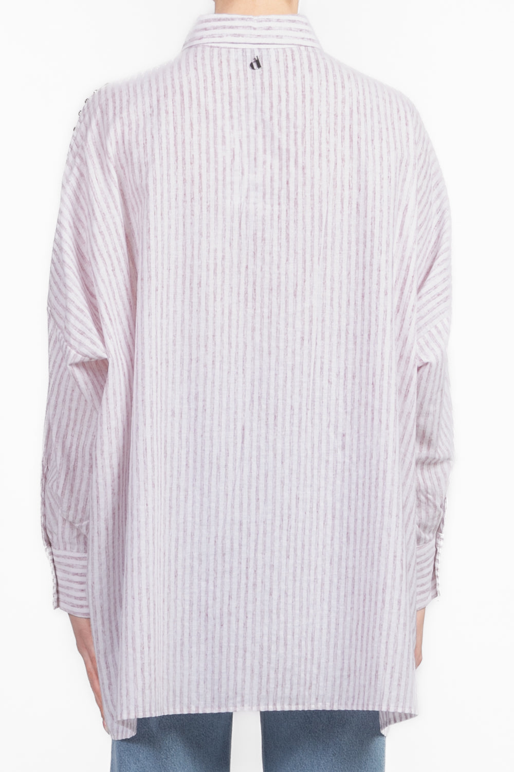 Dixie - Camicia gessata con strass Art. CEARWGRU