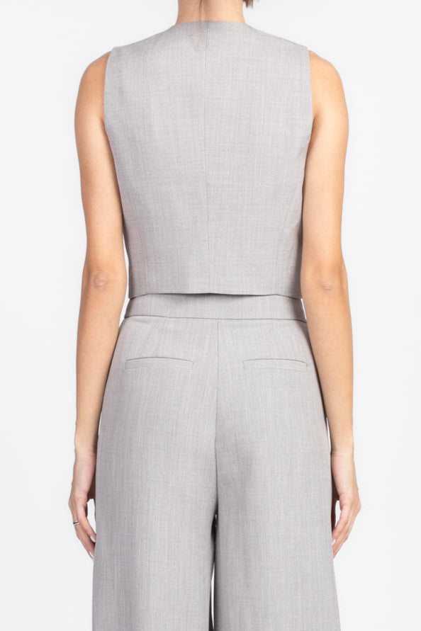 Imperial - Gilet crop incrociato Art. LC71JME