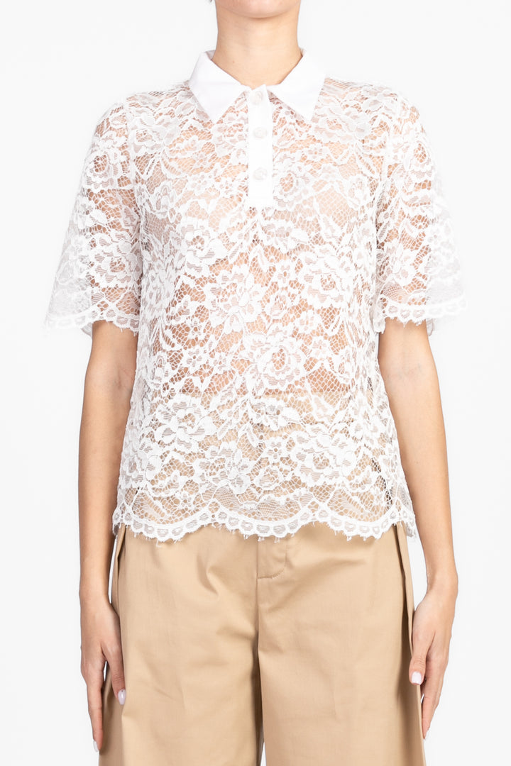Have One - Maglia polo in pizzo Art. TMA-N077