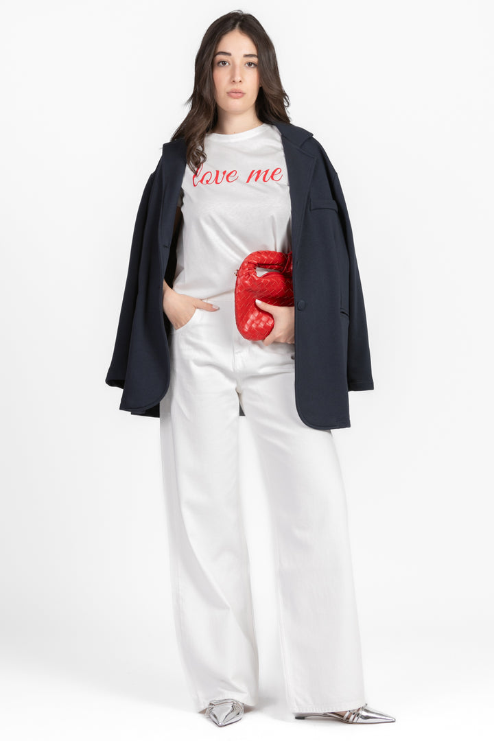 Vicolo - T-shirt stampa "Love Me" Art. RD0619
