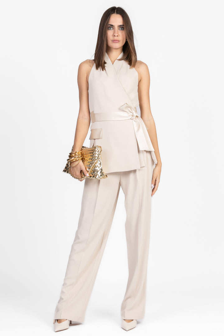 Imperial - Pantalone fluido con pinces Art. PES0JHX