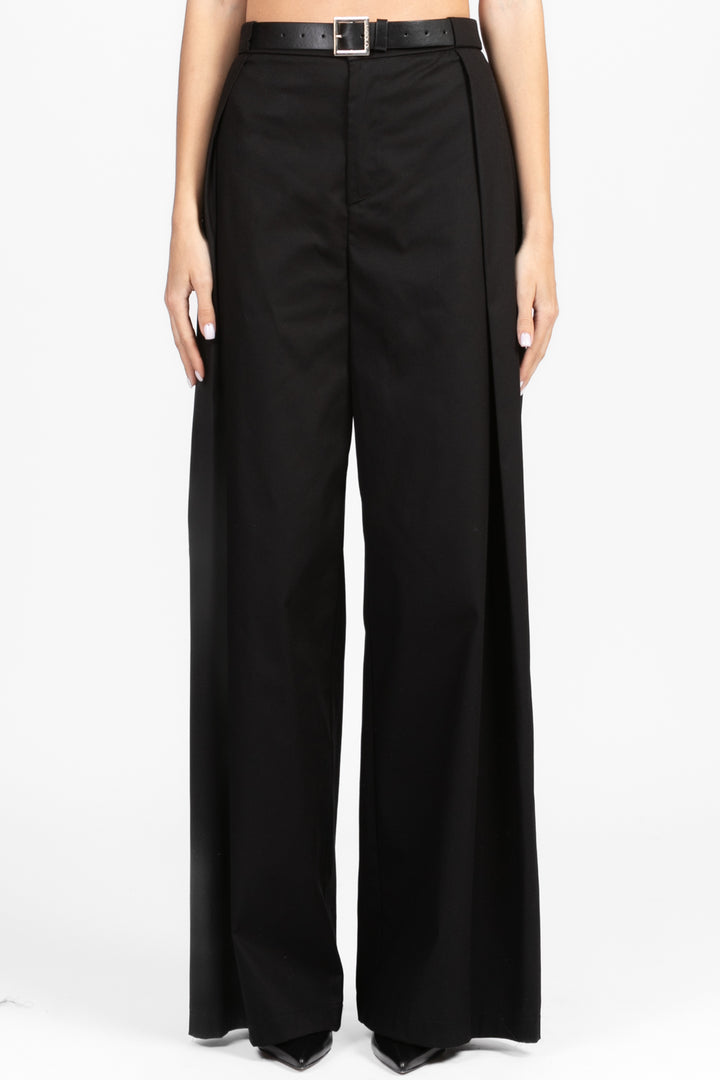 Vicolo - Pantalone palazzo con pinces Art. TD1093