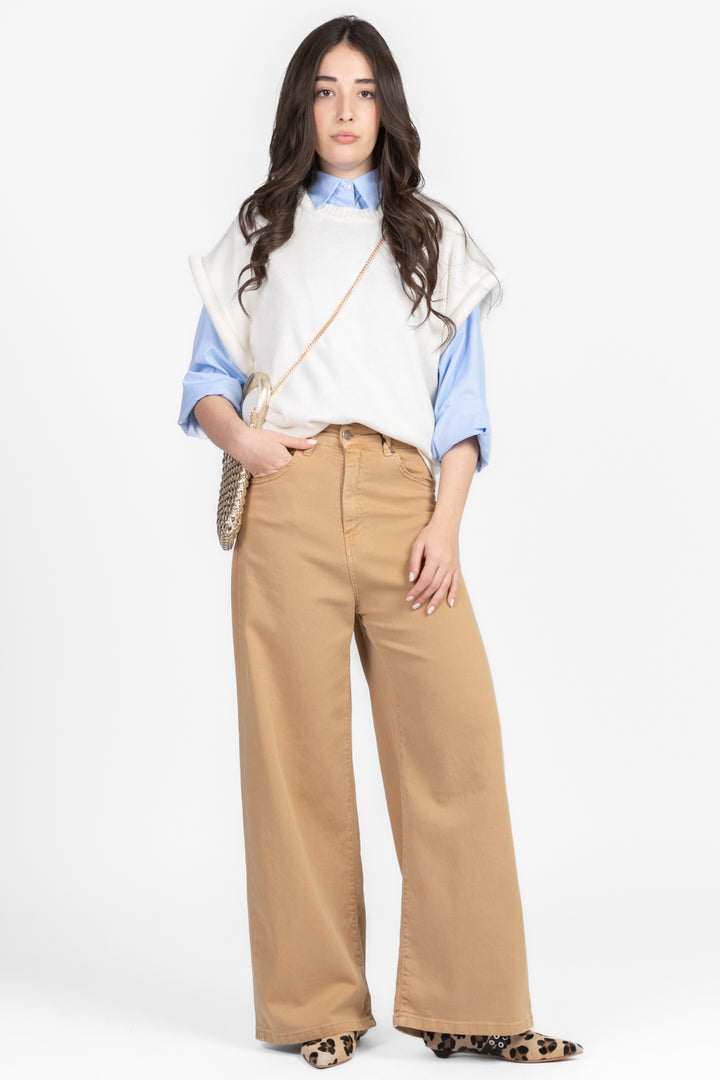 Tensione In - Jeans palazzo con tasconi Art. GIUSI-SPRING