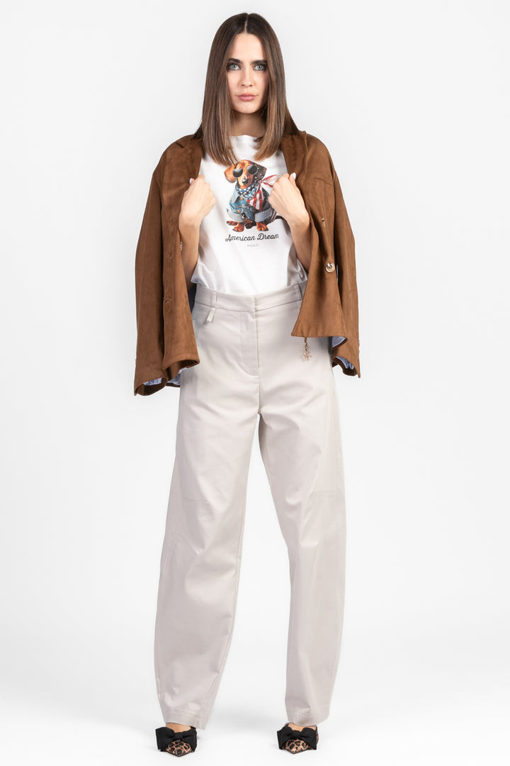 Imperial - Pantalone balloon con charm Art. PEV1JJM