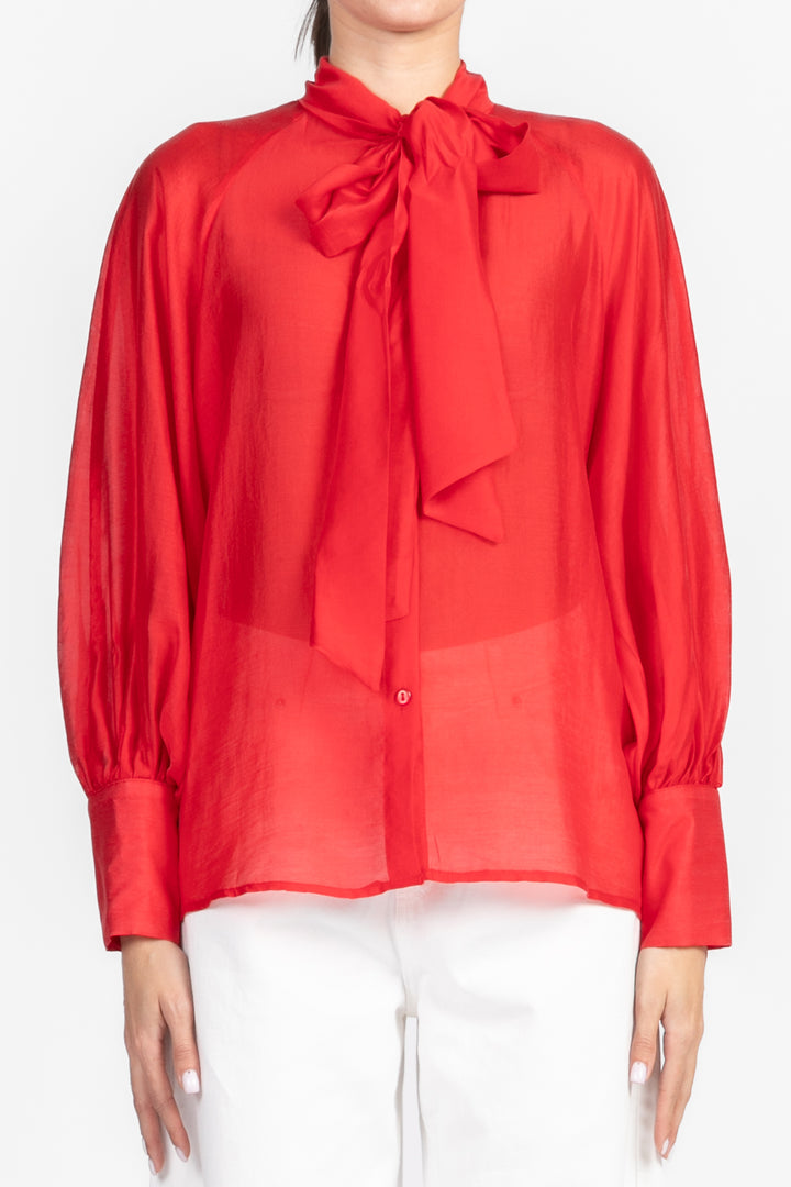 Tensione In - Camicia con fiocco Art. 25C7143
