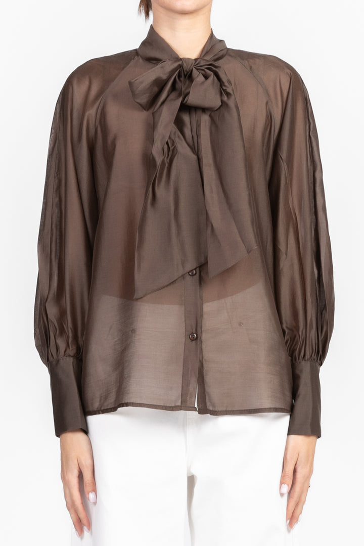 Tensione In - Camicia con fiocco Art. 25C7143