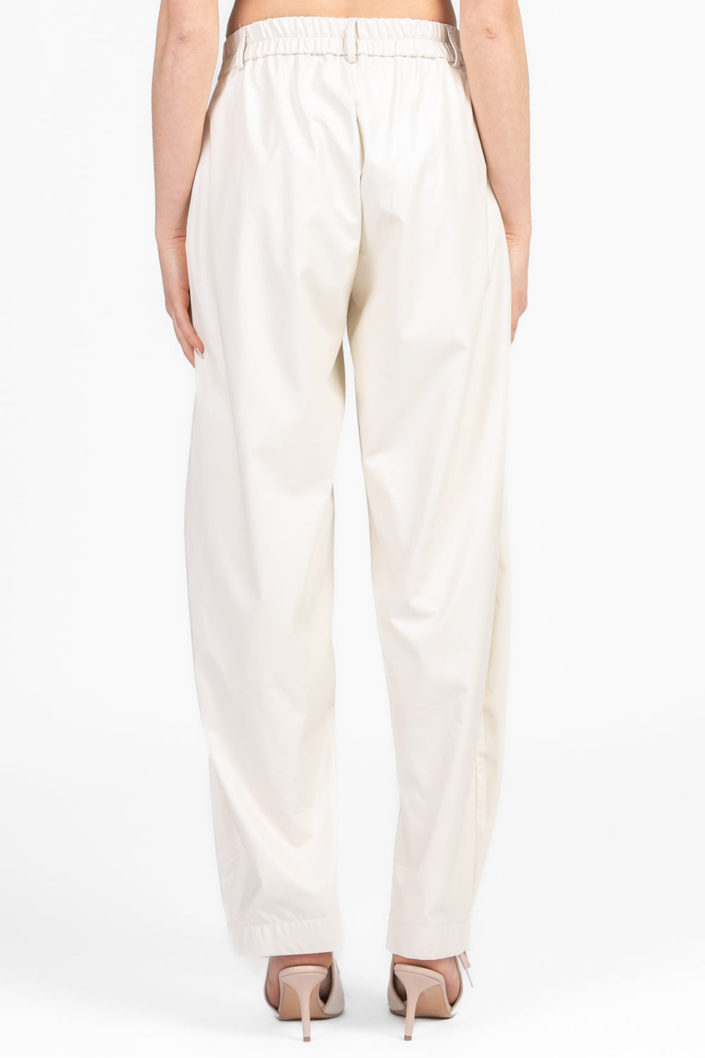 Tensione In - Pantalone ecopelle balloon con charm Art. 25P7121