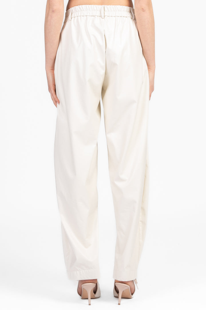 Tensione In - Pantalone ecopelle balloon con charm Art. 25P7121