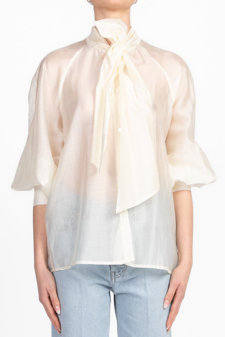 Tensione In - Camicia con fiocco Art. 25C7143