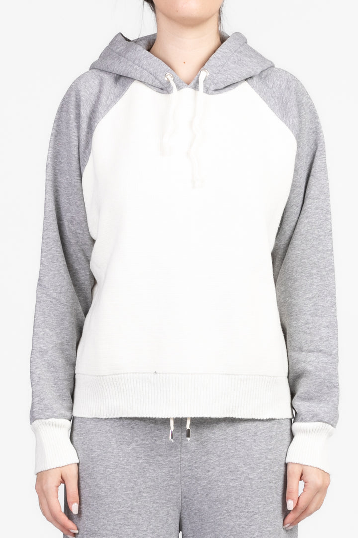 Vicolo - Felpa bicolor con cappuccio Art. 77088D