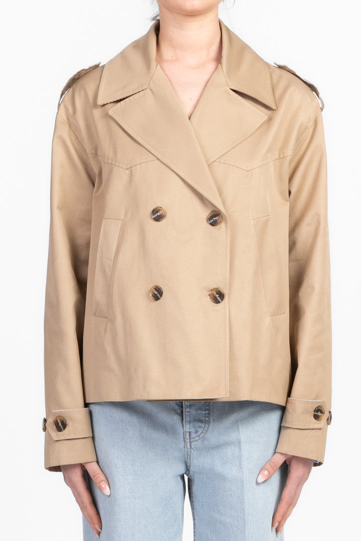 Dixie - Trench doppio petto corto Art. S845W005
