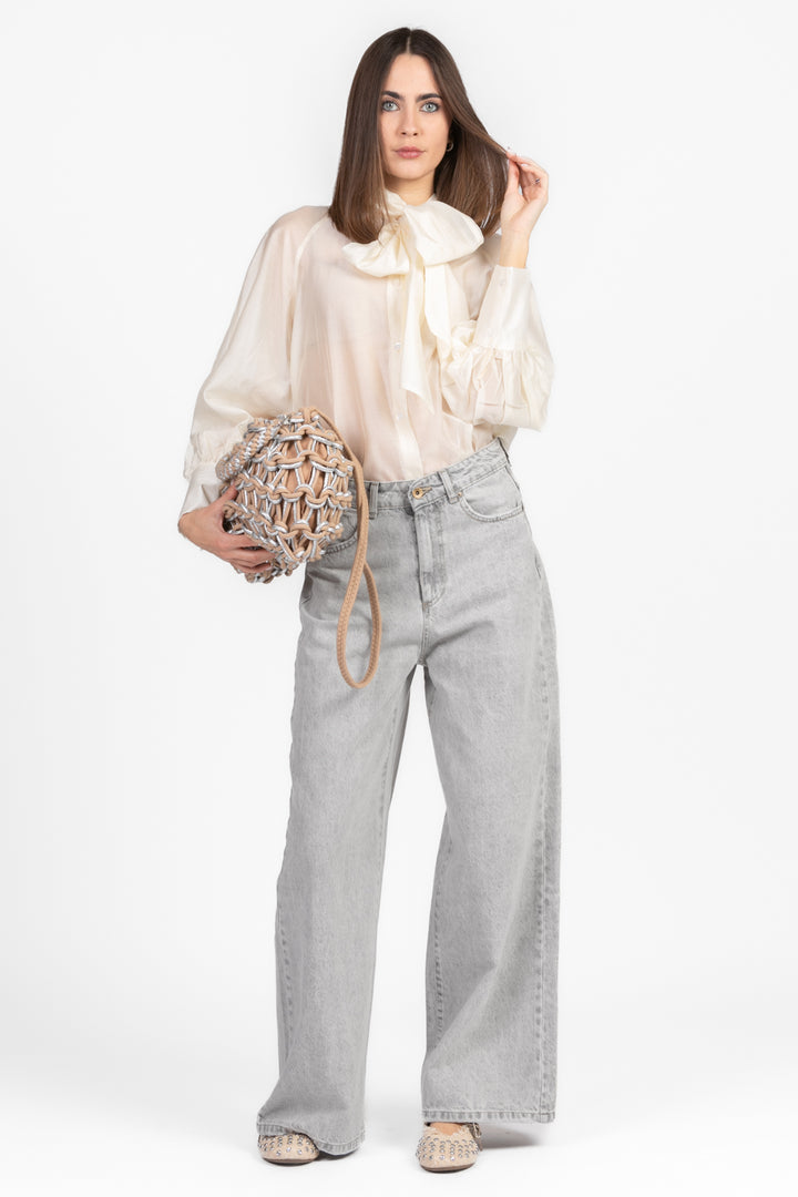 Tensione In - Camicia con fiocco Art. 25C7143