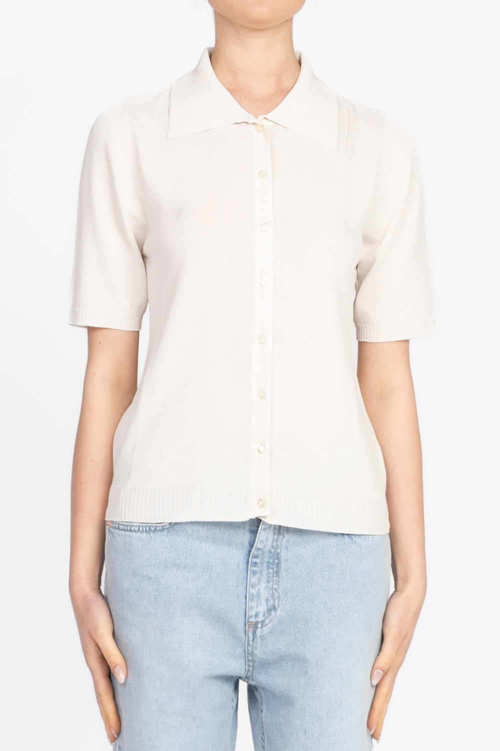 Angela Davis - Maglia polo mezza manica con bottoni Art. RP9PA47