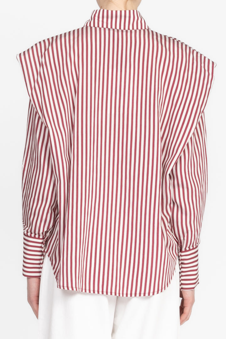 Have One - Camicia rigata con spalline e spille Art. CCB-N0180