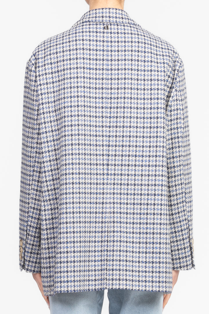 Dixie - Giacca pied de poule con spille Art. JCT7WHEUP