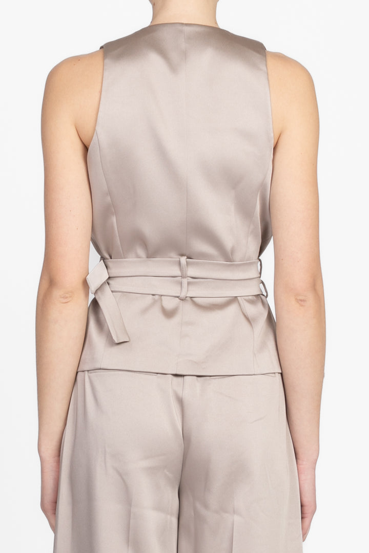 Imperial - Gilet in raso con doppia cinta Art. LC73JJJ