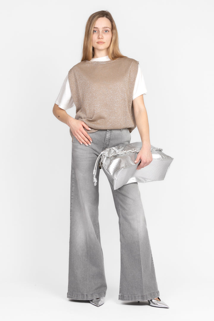 Tensione In - Gilet in maglia lurex Art. D76951