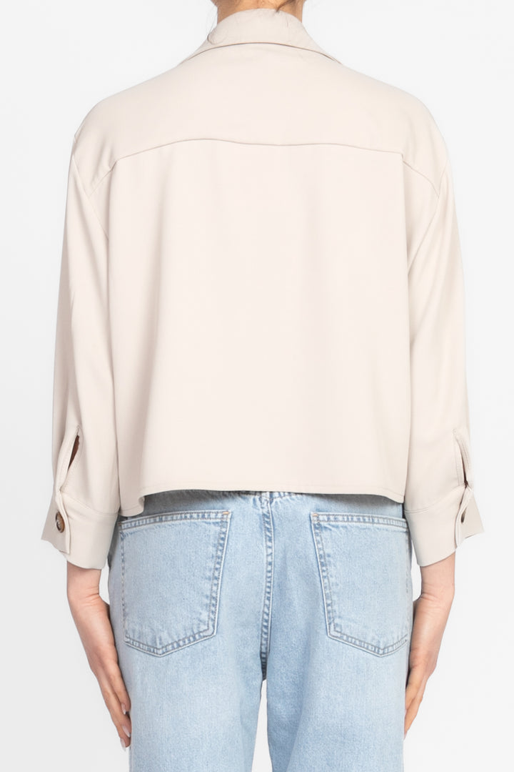 Have One - Camicia crop con tasche Art. CVS-N192