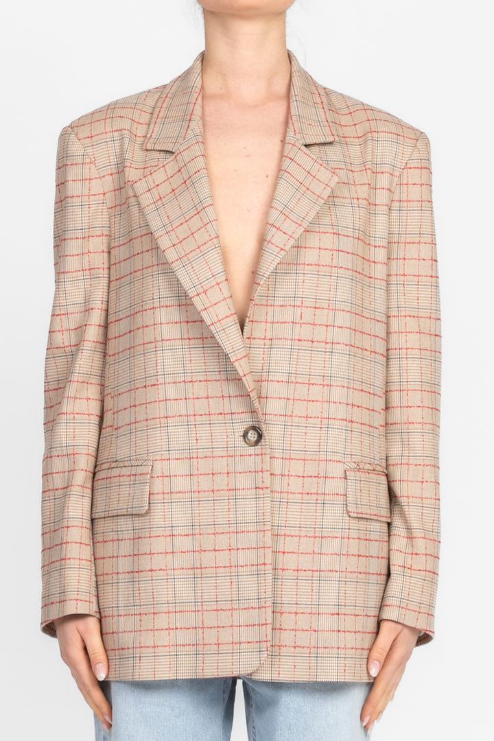 Have One - Giacca check un petto Art. JCB-N076